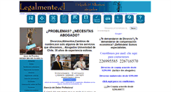 Desktop Screenshot of abogadosderechodefamilia.com