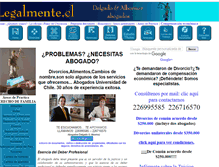 Tablet Screenshot of abogadosderechodefamilia.com